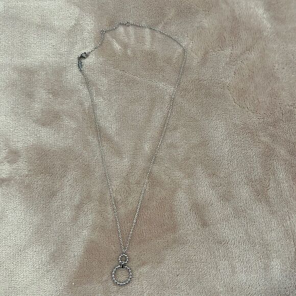 Gabriel & Co. Sterling Silver necklace and pendant - Picture 1 of 4